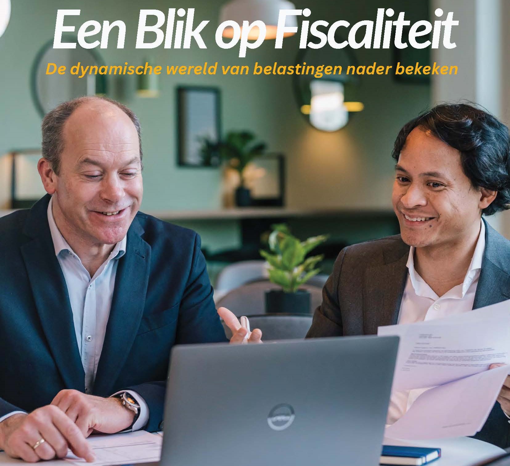 Cover van de eerste editie Blik op Fiscaliteit van 2025